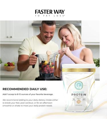 Grass Fed Vanilla Protein Powder 660g | Dairy-Free Beef Isolate with 9 Essential Amino Acids | Non-GMO | Fast Track to Fat Loss - Buy Online on GoSupps.com