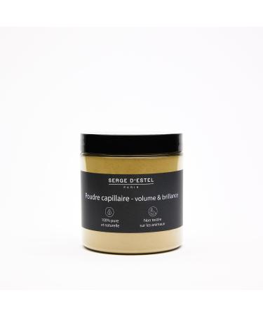 SERGE D'ESTEL PARIS Neutral Henna 100g Volume, Shine and Fortifying Powder for Fine Hair 100% Pure and Natural Neutral Henna