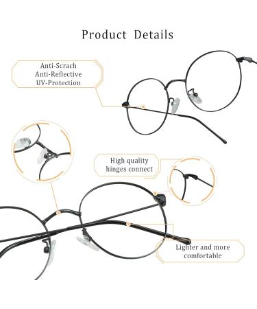 LifeArt Blue Light Blocking Glasses | Anti Eyestrain & Stylish Alloy Frame | Unisex Gaming & Computer Glasses - Matte Black - Buy Online on GoSupps.com