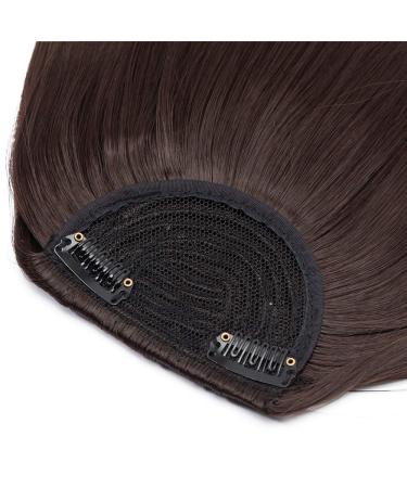 Buy TESS Pony Hairpiece Clip-In Extensions - Realistic Brown Fringe Bangs Hairpieces 30g Affordable Quality Hair Extensions - Buy Online on GoSupps.com