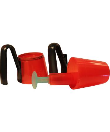 RiJe Dysphagia Cup - Red, Controlled Sips for Swallowing Difficulties - Made in Canada - Buy Online on GoSupps.com