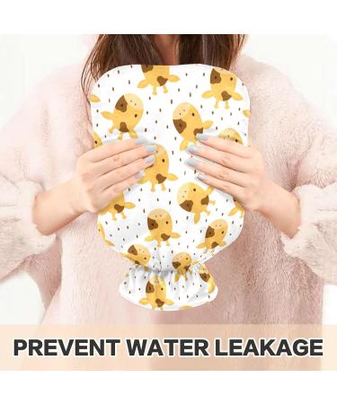 ZZXXB Lovely Giraffe Heat Bottle | 1L Fleece Cover | Neck & Shoulder Pain Relief | Hot & Cold Therapy - Buy Online on GoSupps.com