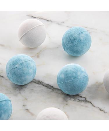 Body Prescriptions Bath Bomb Gift Set - 8 Vanilla Bean & Winter Mint Bath Bombs | Spa Essentials Holiday Gift for Women with Gift Box - Buy Online on GoSupps.com