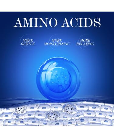 Hydrating Gentle Facial Cleanser 150g - Amino Acids Formula Deep Cleansing & Moisturizing for Normal to Oily Skin | Non-Irritating Fine Bubbles - Buy Online on GoSupps.com