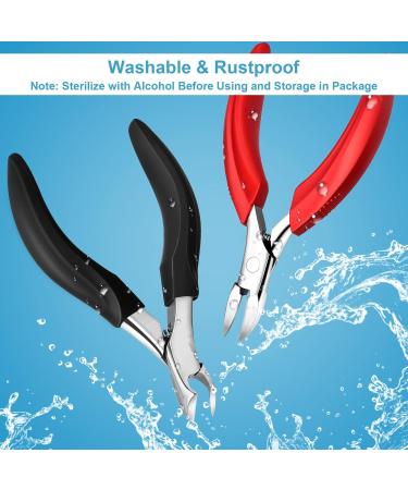 Toenail Clippers for Seniors Thick Toenails Toe Nail Clippers Set for Ingrown Toenail Men and Adults Professional Super Sharp Curved Blade Grooming Tool Predicure - Buy Online on GoSupps.com