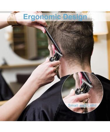 Professional T Blade Hair Trimmer for Men - Cordless, Zero Gapped, USB Rechargeable with LED Display - Perfect Beard Clipper & Haircut Tool - Buy Online on GoSupps.com