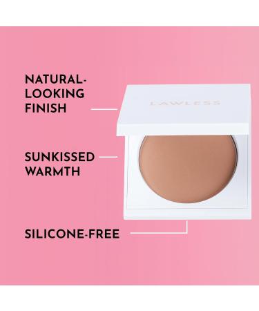LAWLESS Summer Skin Talc-Free Velvet Matte Bronzer - Golden Hour | Natural Sunkissed Glow | Ultra-Milled & Silicone-Free - Shop Internationally - Buy Online on GoSupps.com
