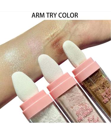 Body Glitter Stick Highlight Makeup for Natural Brightening & 3D Repair - Fairy Pink - Buy Online on GoSupps.com