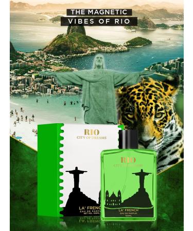 Rio Eau de Parfum - 100ml Unisex Perfume for Men and Women | Intense Long Lasting Perfume | Fresh Spicy Aqua Notes | Premium Fragrance Scent EDP | Best Gift Perfume for Man and Woman - Buy Online on GoSupps.com