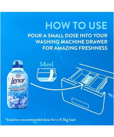Lenor Outdoorable Fabric Conditioner Spring Awakening 33 Washes 462ml - Pack of 1 - Buy Online on GoSupps.com