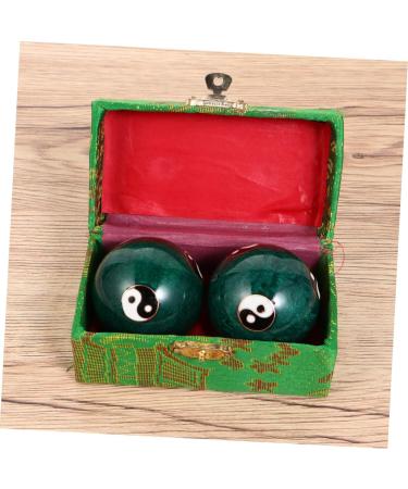 Beavorty Chinese Baoding Health Balls - Iron Massage Balls for Hand Therapy & Fitness | Cloisonne Design - Buy Online on GoSupps.com