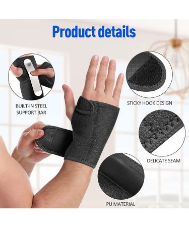 Fereesaoi Carpal Tunnel Wrist Brace Night Support - Left Hand Wrist Splint for Carpal Tunnel Syndrome, Tendonitis, Arthritis - Pain Relief and Arm Stabilizer - Buy Online on GoSupps.com