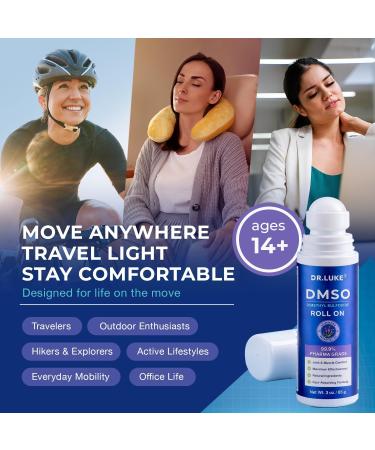 Dr. Luke Pharmaceutical Grade DMSO Roll On 99.9 Pure: Dsmo Pharmaceutical Medical Grade Lotion for Joint & Muscle Relief with Arnica Magnesium Chloride Lavender MSM Menthol & Frankincense - 1 Pack 3 Ounce (Pack of 1) - Buy Online on GoSupps.com