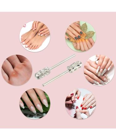 VOCOSTE 1 Set Nail Drill Bits for Nail Polishing Peeling Silver Tone - Buy Online on GoSupps.com