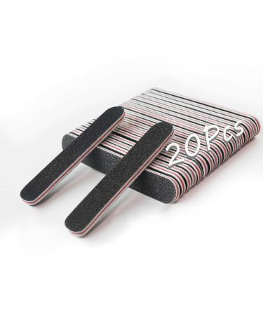 Andrea Mini Nail File, 20Pcs 100/180 Grit Nail Buffers Nail Files for Natural Nails or Acrylic Nails for Shaping Polishing Buffing, Washable Professional Manicure/Pedicure Kit for Home and Salon 20Pcs Nail Buffers - Buy Online on GoSupps.com