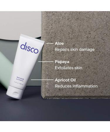 Disco Eye Stick & Exfoliating Eucalyptus Face Scrub Anti-Aging Eye Stick for Puffiness & Dark Circles + Face Scrub Men's Skincare Essentials All-Natural & Paraben-Free - Buy Online on GoSupps.com