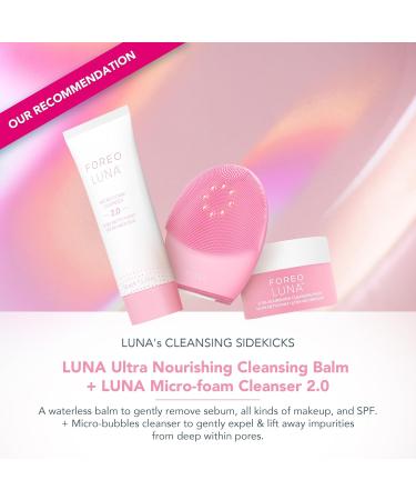 FOREO Luna 4 Plus Facial Cleansing Brush with Red LED Mask - Antiaging Face Massager for Deep Cleansing & Firming - Microcurrent Face Sculptor - Normal Skin Care - Buy Online on GoSupps.com