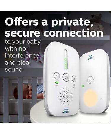 Philips AVENT DECT Audio Baby Monitor SCD502/10 - White Audio Monitor - Buy Online on GoSupps.com