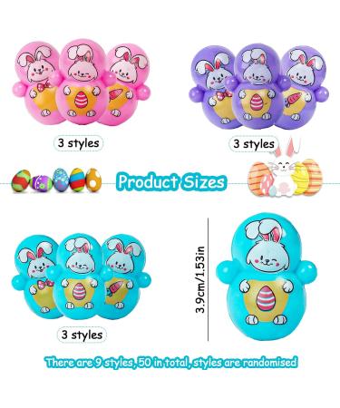 CLVSYH 50-Piece Desktop Tumbler Decoration - Mini Jacket Rabbit Figures & Ornaments for Unique Home Decor - Buy Online on GoSupps.com