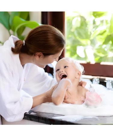 Balacoo Unicorn Shower Loofah - 2 Pcs Kids Exfoliating Bath Sponge & Scrubber for Boys & Girls - Fun Animal Design - Buy Online on GoSupps.com