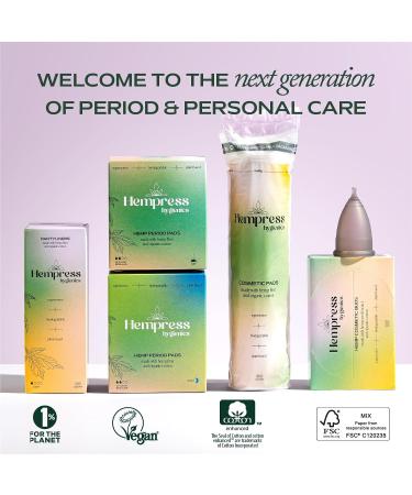 Hempress Charcoal Period Cup - Medical Grade Silicone Reusable Menstrual Cup for Women Soft Leakproof & Stain Resistant - Up to 12 Hour Comfort - Buy Online on GoSupps.com