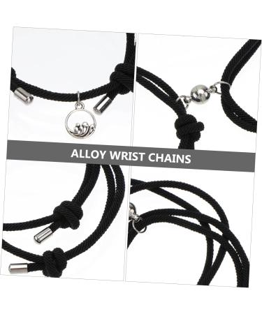 Abaodam 3 Pairs Braided Couple Bracelet Couples Bracelets His and Hers Bracelets Unisex Bracelets Adjustable - Buy Online on GoSupps.com