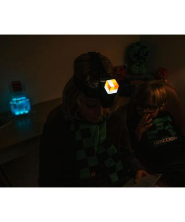 Minecraft Brownstone Torch Headlamp Light With Adjustable Headband | Battery-Powered Head Flashlight Crg19y4 - Buy Online on GoSupps.com