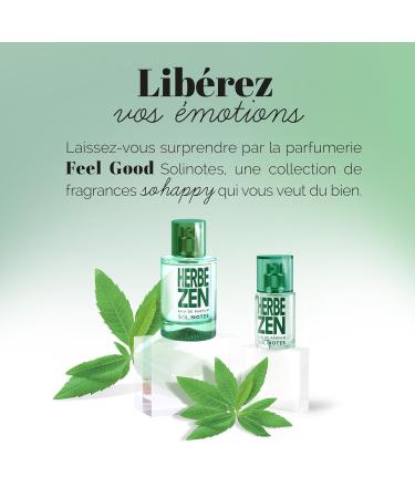 SOLINOTES Zen Meadow Perfume for Women - Eau De Parfum | Delicate Floral and Soothing Scent - Made in France - Vegan - 1.7 fl.oz Herbal floral musky woody - Buy Online on GoSupps.com
