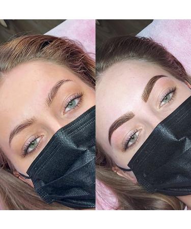Henna Eyebrow Dye Dark Brown - Professional Brow Tint for 50 Applications - Buy Online on GoSupps.com