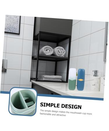 Portable Raccoon Travel Toothbrush Cup Set - 2 Pieces Washbeaker Storage for Toothpaste & Brushes - Buy Online on GoSupps.com