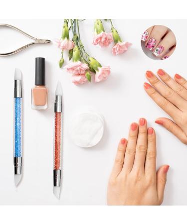 5-Piece Silicone Nail Brush Set | Double-Headed DIY Manicure Tool for Nail Art Painting & Designing | Reusable Nail Art Pen - Buy Online on GoSupps.com