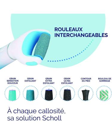 Scholl Electric Grater - Velvet Smooth with 2 Ultra Peeling Rolls | International Shipping Available - Buy Online on GoSupps.com