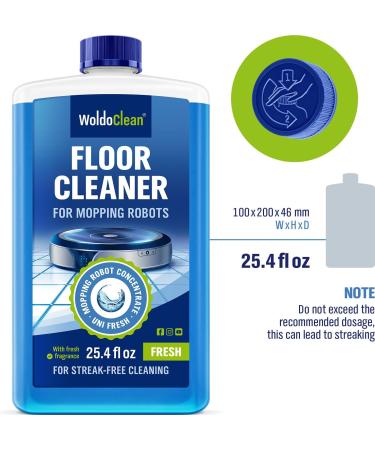 Floor Cleaner for Wiping Robots 750ml Concentrate - for all Wiping & Suction Robots with Wet Function - Buy Online on GoSupps.com
