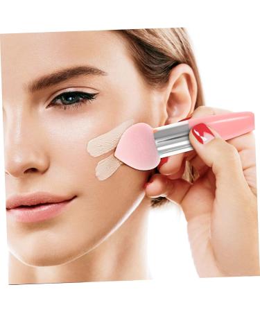 Housoutil 3pc Fake Hair Edges Concealer Brush Makeup Sponges for Blending Makeup Brush Tools on Stick Makeup Lollipop Sponge Eyeshadow Brush Travel Foundation Brush - Buy Online on GoSupps.com