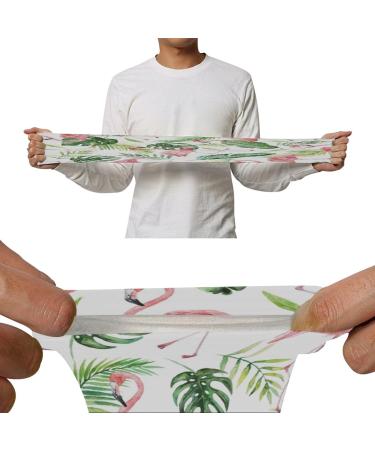 ZZKKO Flamingo Palm Tree Cooling Arm Sleeves | UV Sun Protection for Men & Women | Ideal for Running Golf & Cycling - 1 Pair - Buy Online on GoSupps.com