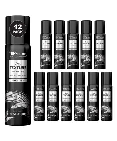TRESemm Dry Texture Finishing Mist 12-Pack Volumizing & Texturizing Spray for Flat Wavy and Curly Hair Scented 5 Oz Ea