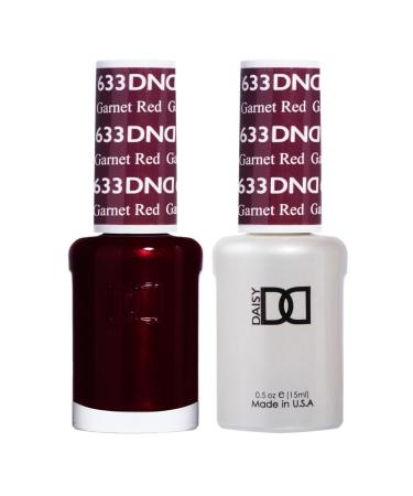 DND GEL DUO 633 GARNET RED