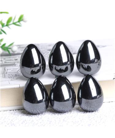 TRUSTTWO 1PC Natural Terahertz Egg Mineral Stone Crystal Mineral Teaching Specimen Gem Ornaments Stone Healing Health Care Massag Gifts The New - Buy Online on GoSupps.com