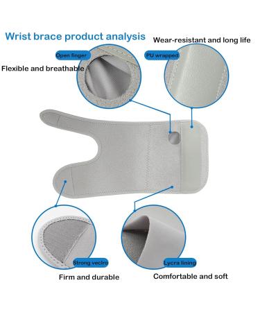 Wrist Support Brace for Carpal Tunnel Relief | Adjustable Left Hand Splint for Joint Pain, Arthritis, Tendonitis | Stabilizer for Fractures, Sprains | Pink Hand Support Brace - Buy Online on GoSupps.com
