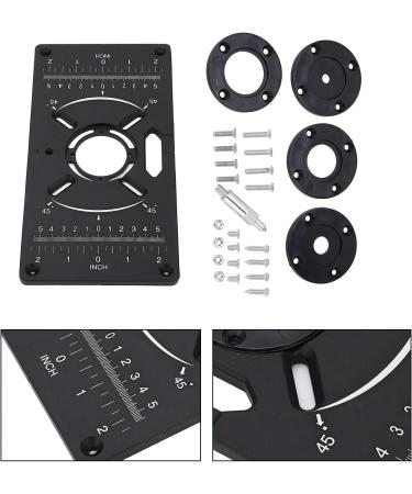 Panneau De Machine D coupage D'insertion Table Routeur En Aluminium Pour L'application Machine D coupage Projet Travail Du Bois - Buy Online on GoSupps.com