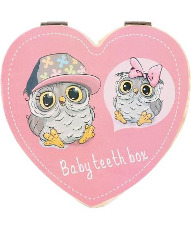 Primary Teeth Keepsake Box - Heart Shaped Baby Tooth Box | Corrosion Resistant & Durable for Kids - Buy Online on GoSupps.com