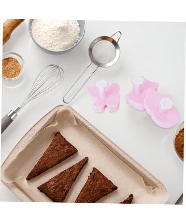 Zerodeko 6 Pcs Biscuit Mold Cat Cookie Baking Supplies Animal Baking Molds Cake Cookie Silicone Unique Cookie Cutters Hanging Transparent Bin Small Fudge 3D Muffin Silica Gel Pack 8x7.5cmx2pcs Pinkx2pcs - Buy Online on GoSupps.com