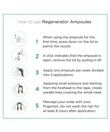 Nuggela & Sul Regenerating Ampoules - Boost Hair Density & Thickness | 4 x 10ml Treatment for Thinning Areas - 4 Week Supply - Buy Online on GoSupps.com