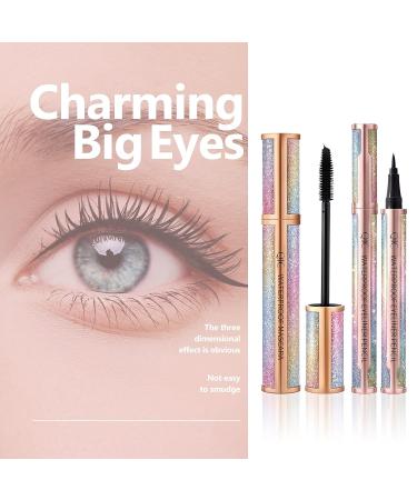 ONLYOILY Black Mascara & Perfect Slim Eyeliner - Long-Lasting Precise Eye Makeup for Perfectly Extended Lashes - Buy Online on GoSupps.com