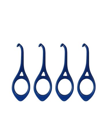 SmileSupplies Aligner Remover Tool/Invisible Removable Braces Invisible Aligner Remover-Aligner Remover-Fixer (Sparkle Blue) (Pack of 4)