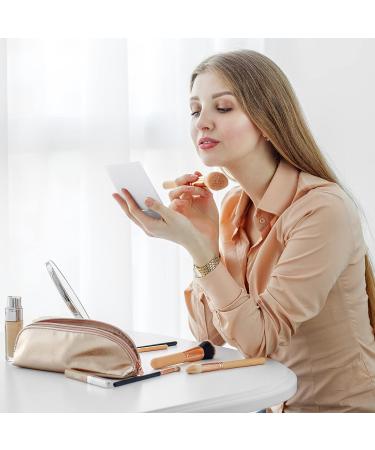 Queekay 32 Pcs Small Makeup Folding Mirror - Portable Travel Mirror for Women Girls (White) - Buy Online on GoSupps.com