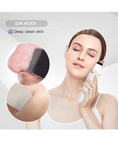 GUGUG Skin Scrubber Face Spatula - Blackhead Remover and Pore Cleaner for Facial Deep Cleansing - 4 Modes Skin Care Tool with Comedones Extractor in Pink - Buy Online on GoSupps.com