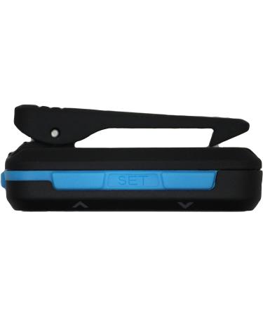 Gymboss Interval Timer and Stopwatch - Black / Blue SOFTCOAT - Buy Online on GoSupps.com