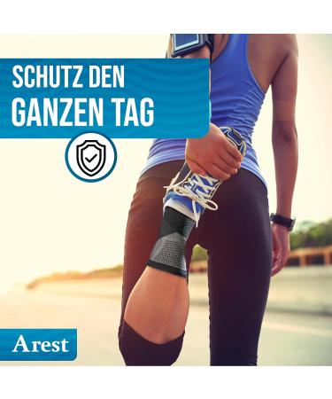 AREST Ankle Bandage 2-Pack - Ultra Thin Foot Tape for Support & Stability - Premium Foot Bandages for Ankle Relief - Buy Online on GoSupps.com