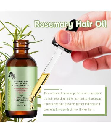 JOKILY Natural rosemary oil for hair growth 60 ml high quality against loss - Buy Online on GoSupps.com